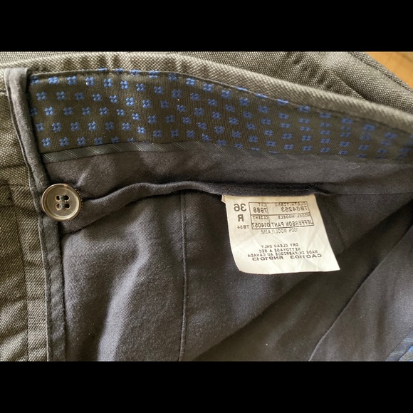 Ted Baker London Jefferson Pants Slacks Grey 36 R - Picture 7 of 8
